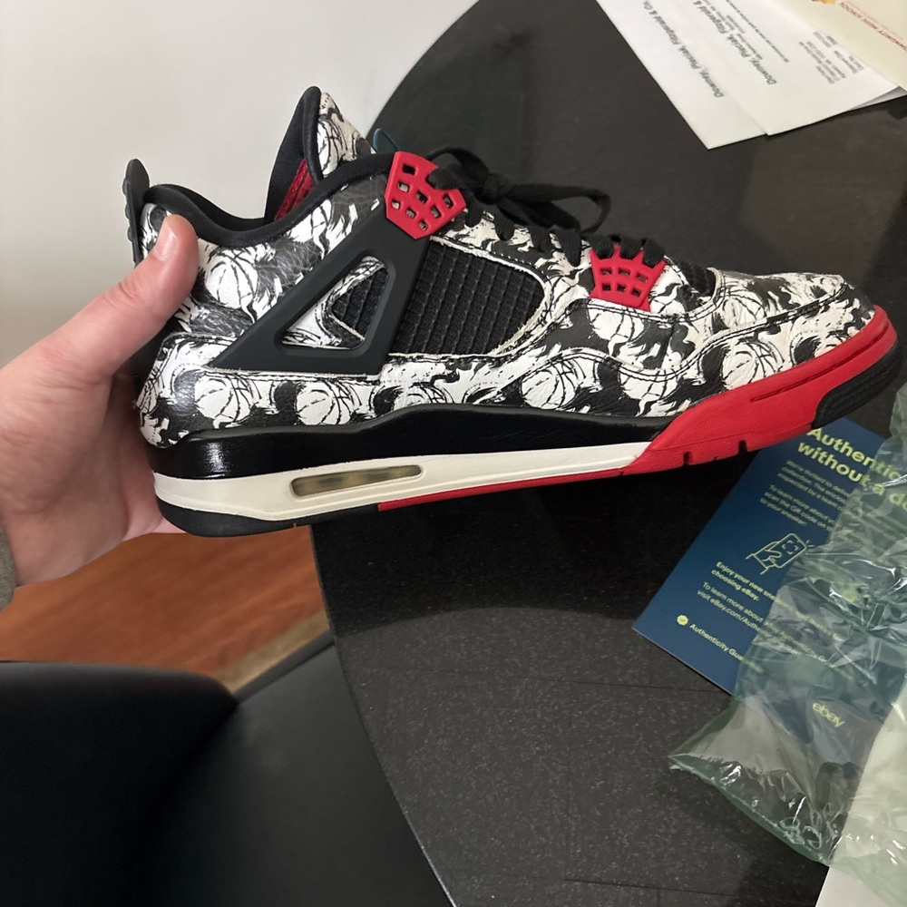 Air Jordan Retro 4 Tattoo size 12 Never Worn - Picture 6 of 8